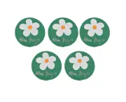 Round Place Mats Set Of 5 Round Place Mat Washable Table Mats,Style4