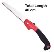 400mm Folding Pruning Saw Tree Camping Garden Saw w/ Safety Lock Large Tooth AU