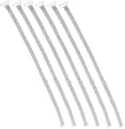 [Healeved] 6pcs Underwear Straps Accessories Bra Extender Women's Non-slip Bra Straps Women Bra Straps Straps Bra Back Extension Bra Extension Strap Silver Nylon
