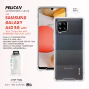 Samsung Galaxy A42 Case Cover For 5G Phone Hard Clear Back GIFT30 ID PEL01
