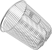 Garneck Stainless Steel Mesh Colander Pasta Strainer Handle Hot Pot Strainer Frying Basket for Easy Cooking