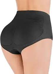 SLLIE Women Butt Lifter Panties Padded Underwear Seamless Hip Pads Enhancer Shapewear Booty Lifting Panty