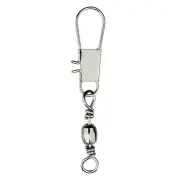 20pcs Fishing Rolling Bearing Barrel Swivel Fishing Line to Hook Clip