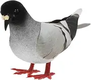 Cabilock Artificial Pigeon Figurine Realistic Dove Ornament for Garden Decor Cute Landscape Bird Statue for Home Decoration Party and Wedding Decorations Vivid Color Outdoor Accessory