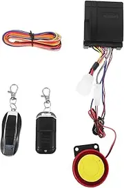 HEALEEP Secure Your Ride Motorcycle Alarm System Remote Start Lock Vibration Alarm Easy to Install for Motorcycles