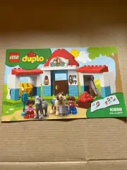 New Lego Instruction Manual ONLY DUPLO Farm Pony Stable from set 10868