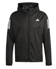 Adidas Own the Run Jacket - Zip-Up Black / OTR - HZ4523
