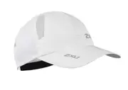 2XU Run Cap - White/White