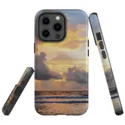 For Apple iPhone 13 Pro Case, Armour Back Cover, Thai Sunset
