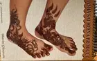 Aroos 2 book of henna Designs Temporary Tattoo design for hand feet (6 Book set)