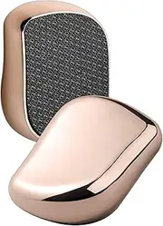 Nano Glass Foot File Callus Remover, Foot Scrubber Heel Scraper for Dead Skin Removal, Callus Shaver Hard Skin Remover, Professional Foot Rasp Pedicure Tools Foot Care for Cracked Thick Dry Skin (Gold)