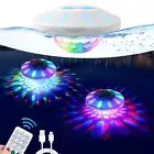 Rechargeable Floating Pool Lights: Remote Control Swimming Pool Lights Float ...