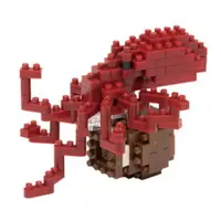 在飛比找momo購物網優惠-【nanoblock 河田積木】海洋系列 - 章魚(NBC-