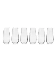 [Krosno] Harmony Stemless Flute Glasses 250ml Set of 6 Gift Boxed