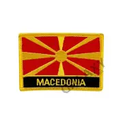Macedonia Patch / Macedonia Flag / Iron On