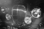 Daimler 250 V8 grille 1962 Motor Show Car Old Photo