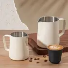 Clear Scale Milk Frothing Pitcher Latte Art Pen Milk Frother Coffee Bar