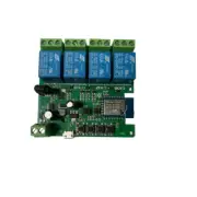 Wifi Wireless Smart Self-Lock Momentary Interlock Relay Switch,Diy Wifi App Blue