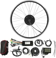 for 26in 500W Electric Bike Motor Brushless Gearless Kit E-Bike Hub Conversion Kit LCD S866 Display Panel Front Drive Gear Electric Scooter Display Screen