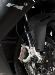 R&G Racing Black Fork Protectors For 2010-2018 MV Agusta F4