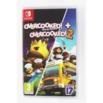 SWITCH NS 煮過頭 OVERCOOKED 1 + 2 合輯 (一代英文,二代中文版)**二手商品【台中大眾電玩】