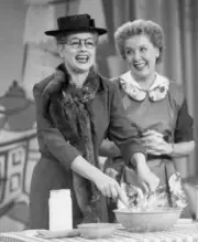 I Love Lucy Cast Lucille Ball Vivian Vance 11x17 Photo Poster
