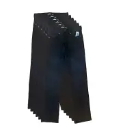 Old Navy Set Of 6 Straight Built-In Black Pants Sizes 8/2x10/12/14 For Boys