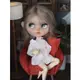 【fulfilforu】手工娃衣適用30blythe Azones小布ob24/22野蠻HOLALA白襯衫