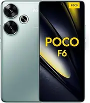 [Xiaomi] Poco F6 Smartphnoe 8GB + 256GB, 5000mAh 120Hz Flow AMOLED Screen, 90W Turbo Charger, 50MP Dual Camera with OIS, Green