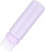Hair Oil Applicator - Root Comb Applicator Bottle | Coloring Bottle With Graduated Scale | Hair Oil Bottle With Comb | Empty Scalp Comb Bottle | Safe And Harmless Coloring Tool For Barber Shop, Beauty