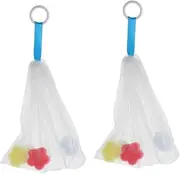 SAFIGLE 2Pcs Foaming Soap Net Pouches Exfoliating Bags for Efficient Cleansing Comfortable Facial Care Reusable Soap Mesh for Lathering Handmade Soap