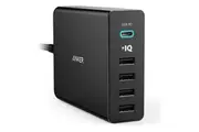 Anker PowerPort 5 Ports USB-A + C Wall Charger A2053T11 - Black