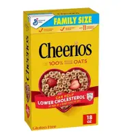Cheerios Cereal Limited Edition Happy Heart Shapes Heart Healthy Cereal