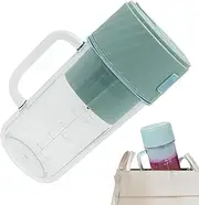 Portable Personal Blender,Portable Personal Blender for Shakes | Leak-Proof Food Processing Mixer, Blending Machine with Straw for Travel, Gym, Home, Picnic, Camping