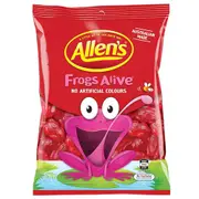 [Allens Confectionery] Allens Red Frogs 190g (12 Bags)