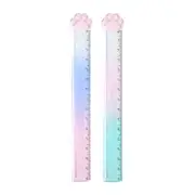 Straight Ruler Math Drafting Ruler for Student Scrapbooking Underlining