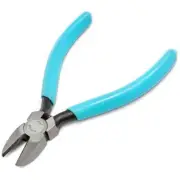 Xcelite Diagonal Cutter, Oval Head, Semi-Flush, Beveled Edges, 5" OAL
