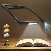 Neck Reading Light Book Lovers Gifts, Rechargeable 2000mAh 10-80Hrs Eye-frien...