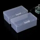 Plastic Storage Box Transparent Collection Container Case Organiser Beads