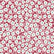 Quilting Patchwork Sewing Fabric TILDA Woodland Carol Red 50x55cm FQ