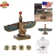 Exclusive 6-Inch Hand-Cast Isis Statue - Egyptian Mythology Art Piece