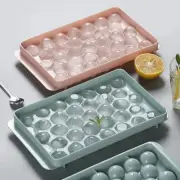 DIY Round Ice Cube Ball Maker PP Tray Sphere Mold Bar Whiskey Cocktails