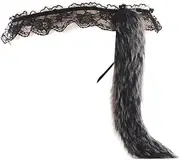 [YOMORIO] Cute Fox Tail Panties Cosplay G-String Sexy T-Back Thong Underwear