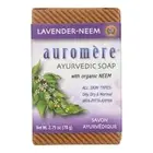 Auromere Ayurvedic Dry Bar Soap with Lavender Neem and Organic Neem 2.75 Ounce