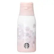 STARBUCKS Starbucks Tumbler Coffee Starbucks SAKURA 2023 Handle Rid Stainless St