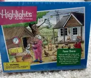 Farm Charm 100 Piece Puzzle by Highlights For Children NEW