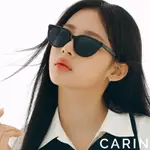 CARIN NEWJEANS配戴款 貓眼膠框太陽眼鏡/黑 深灰鏡片#KRISTEN N C1