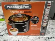 Vintage Proctor Silex - 1.5-Quart Slow Cooker - Black