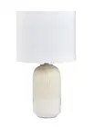 Amalfi River Table Lamp Home Decor Bedside Study Room Desk Lamp White/Natural