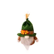 Fall Plush Gnome Dolls – Harvest Elf Ornaments with Pumpkin, Maple Leaves, and Sunflowers